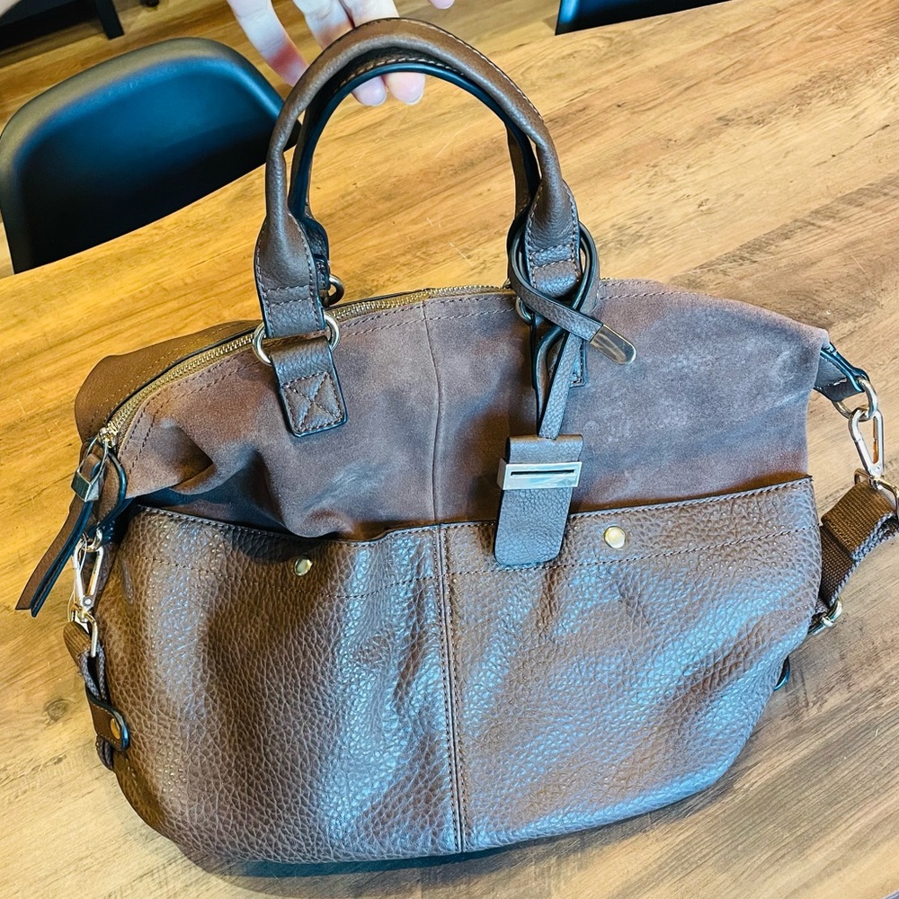Brown Stitch Fix Satchel